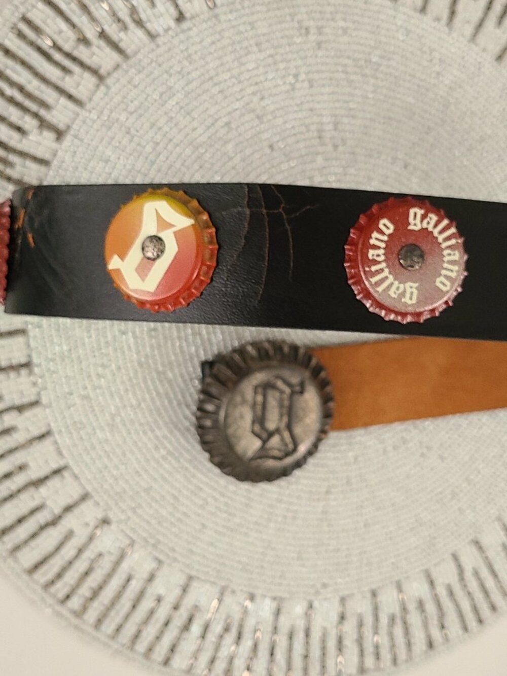 Galliano women Leather Belt